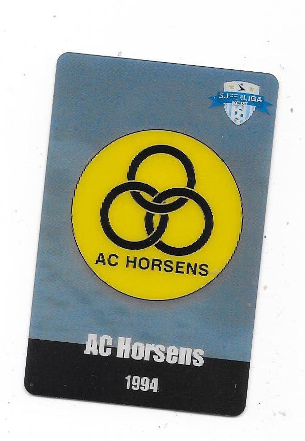 2012-13 Danish Superliga Kort Kulma Football Card  # AC Horsens , Team Logo