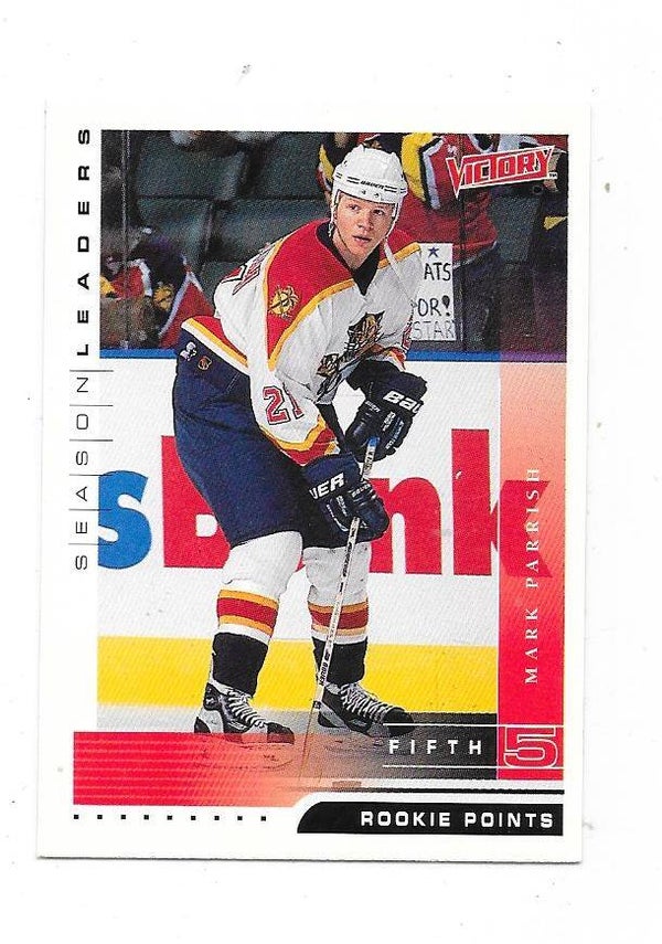 1999-00 Upper Deck Victory #355 Mark Parrish , Florida Panthers