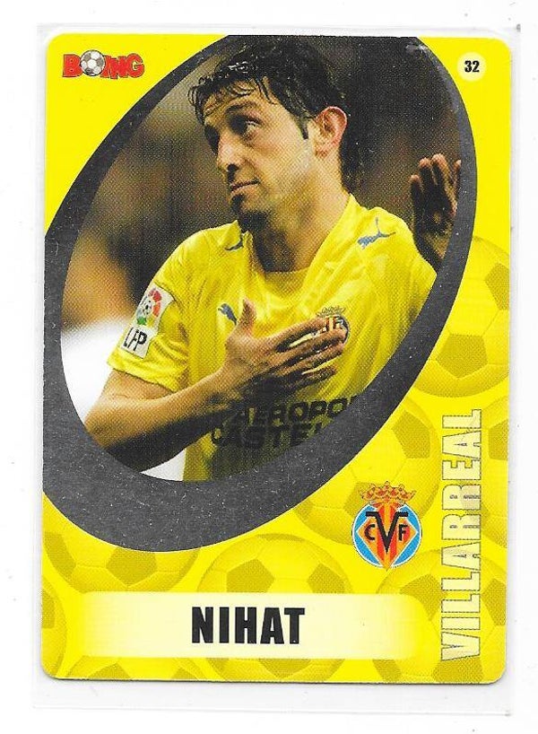 2007-08 Finnish Boing #32Nihat Kahveci  Villarreal , Turkey