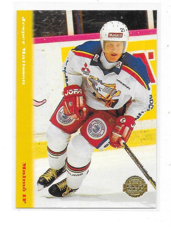 1994-95 Swedish LEAF SHL  #250 Jesper Mattsson Malmö Redhawks , Saint John Flames