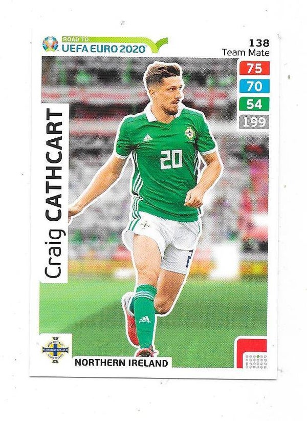 2020 Panini Adrenalyn XL Road to UEFA EURO 2020 #138 Craig Cathcart , Northern Ireland