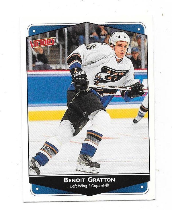 1999-00 Upper Deck Victory #311 Benoit Gratton , Washington Capitals