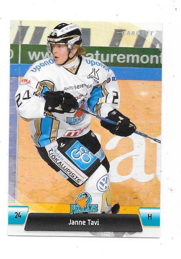 2011-12 Finnish Cardset #117 Janne Tavi  Pelicans , HK Detva