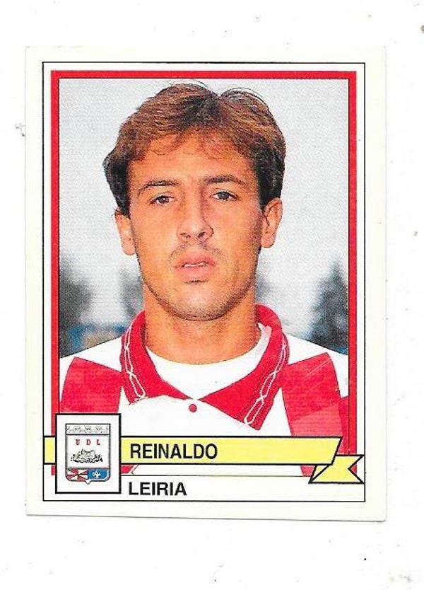 1994-95 Panini Portugese Futebol Sticker #232 REINALDO , Leiria