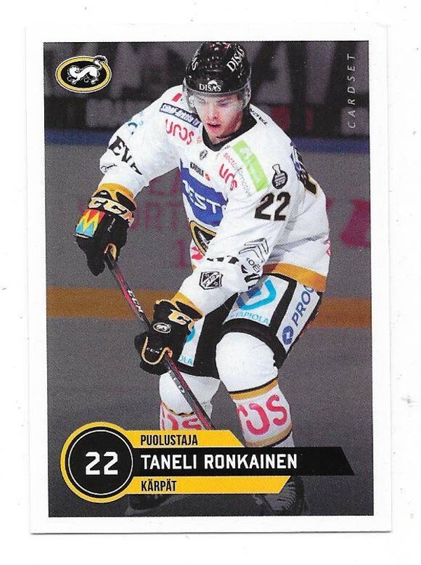 2020-21 Finnish Cardset #86 Taneli Ronkainen Kärpät , UTE