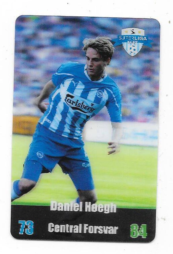 2012-13 Danish Superliga Kort Kulma Football Card  # Daniel Høegh ,  Odense Boldklub