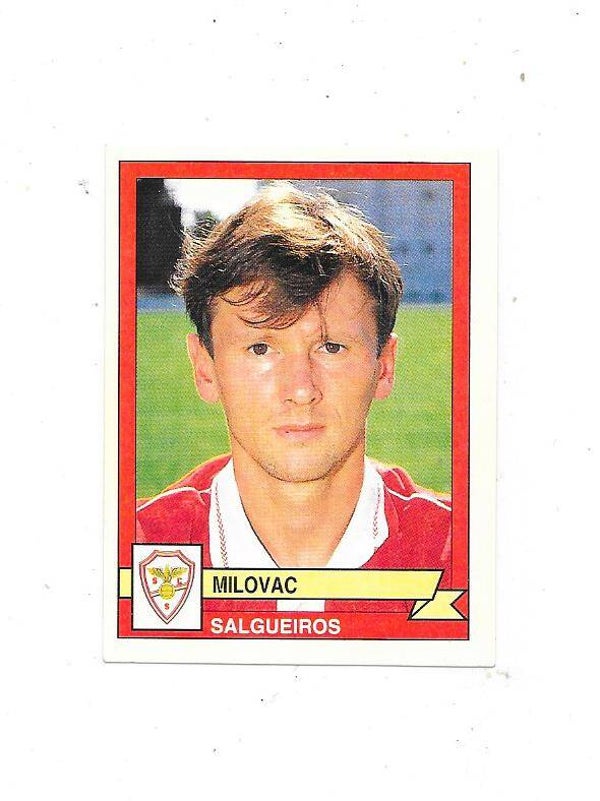 1994-95 Panini Portugese Futebol Sticker #279 STEVAN MILOVAC , Salgueiros