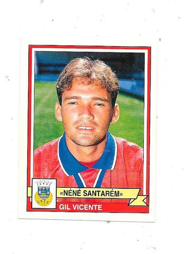 1994-95 Panini Portugese Futebol Sticker #174 NENE SANTAREM  , Gil Vicente