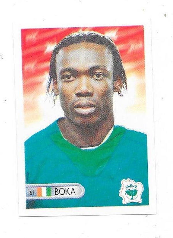 2006 Mundocrom FIFA World Cup Sticker#161 Arthur Boka , Ivory Coast , VfB Stuttgart