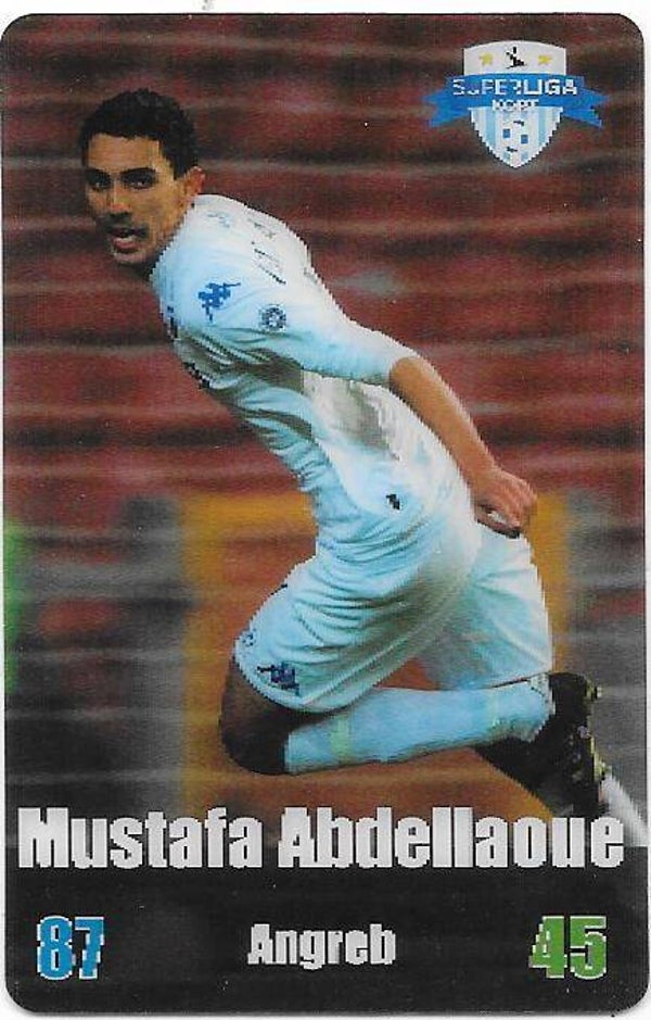 2012-13 Danish Superliga Kuma Fotboll Kort # Mustafa Abdellaoue  , FC København