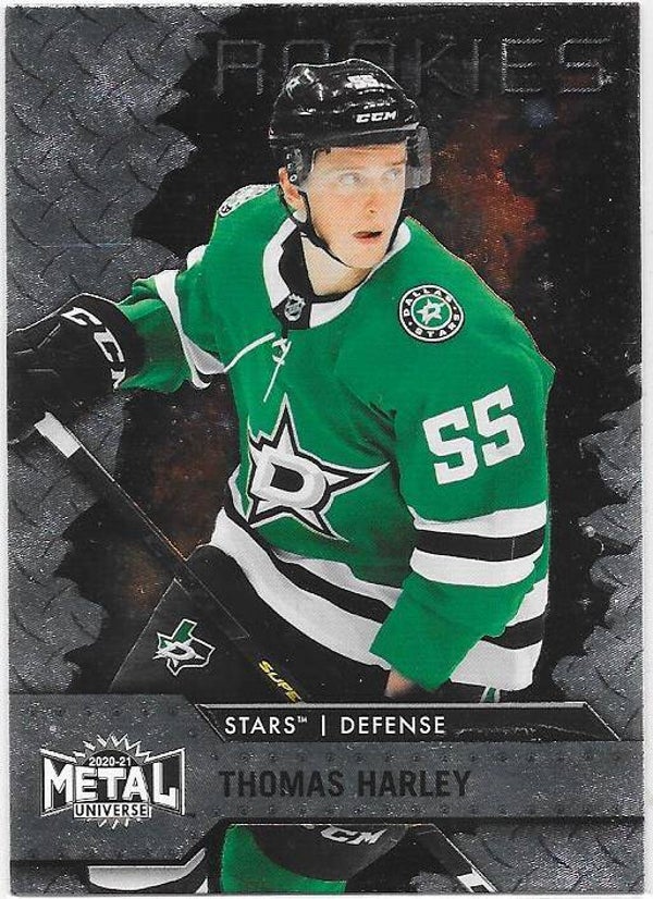 2020-21 Skybox Metal Universe Rookies #140 Thomas Harley , Dallas Stars RC