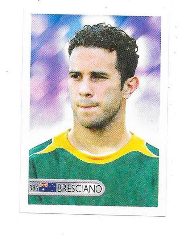 2006 Mundocrom World Cup Sticker #386 Mark Bresciano  Australia