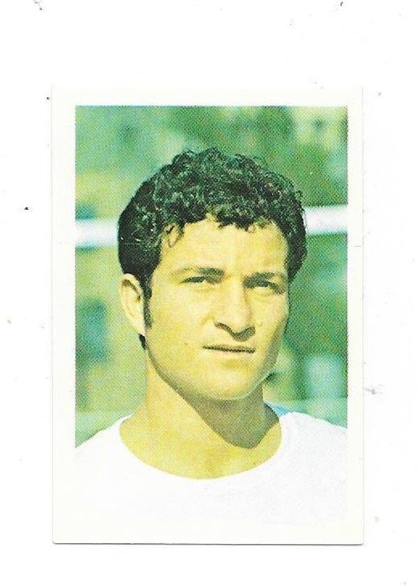 1970 Swedish Semic Football World Cup #100 Yehoshua Feigenbaum  Israel , Hapoel Tel Aviv