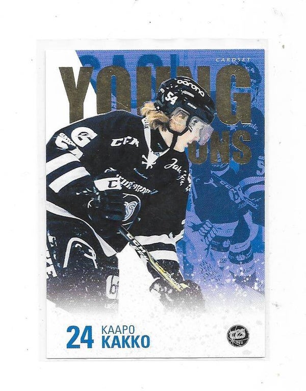 2018-19 Finnish Cardset Young Champions #8/9 Kaapo Kakko  TPS , Seattle Kraken