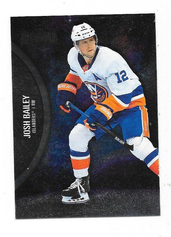2021-22 SkyBox Metal Universe #23 Josh Bailey  , New York Islanders