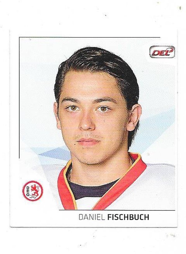 2015 DEL CityPress Ice Hockey Card #53 Daniel Fischburch , Düsseldorfer EG