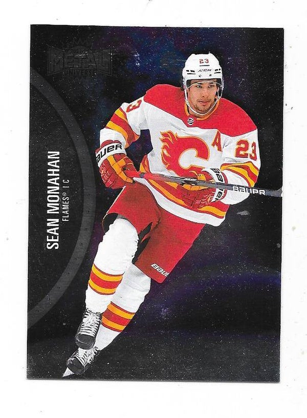 2021-22 SkyBox Metal Universe #14 Sean Monahan , Calgary Flames