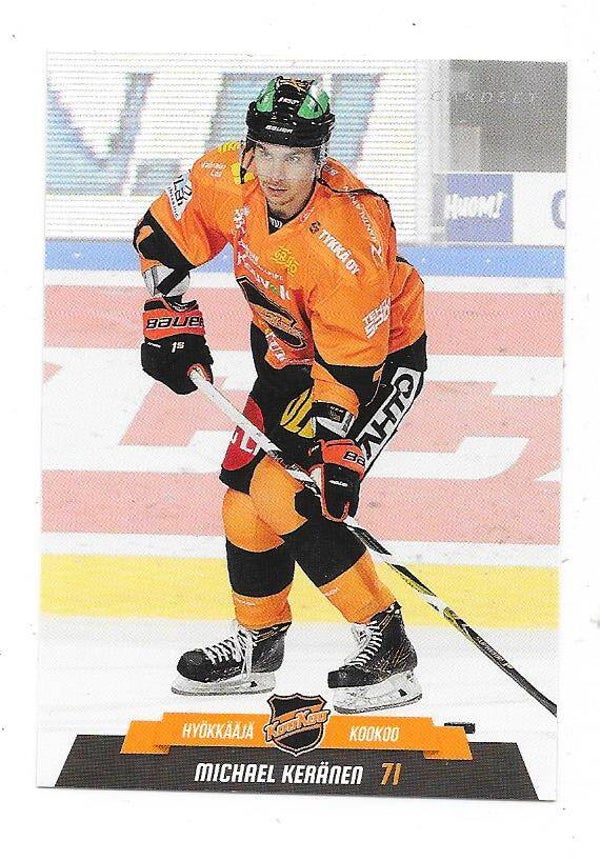 2017-18 Finnish Cardset #267 Michael Keränen KooKoo , Tölzer Löwen