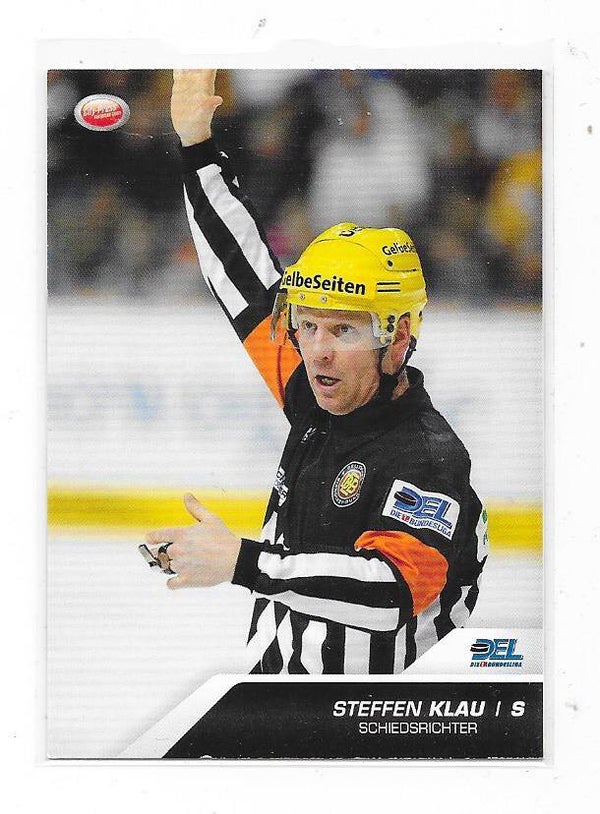 2009-10 German DEL Ice Hockey card #71 Steffen Klau , Referee
