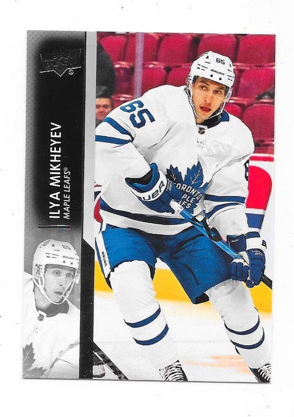 2021-22 Upper Deck NHL Ice Hockey Cards #419 Ilya Kikheyev , Toronto Maple Leafs