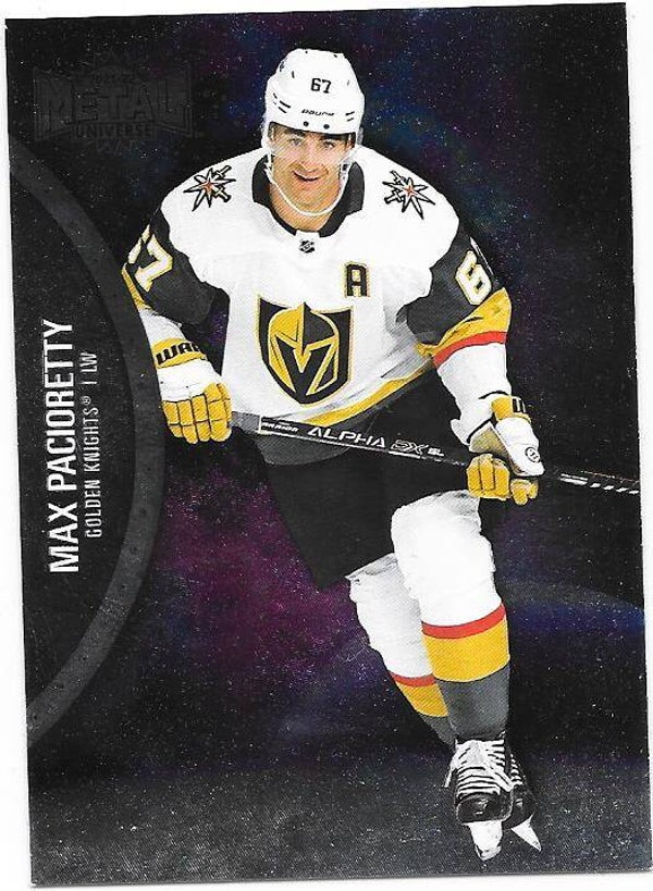 2021-22 SkyBox Metal Universe #61 Max Pacioretty , Vegas Golden Knights