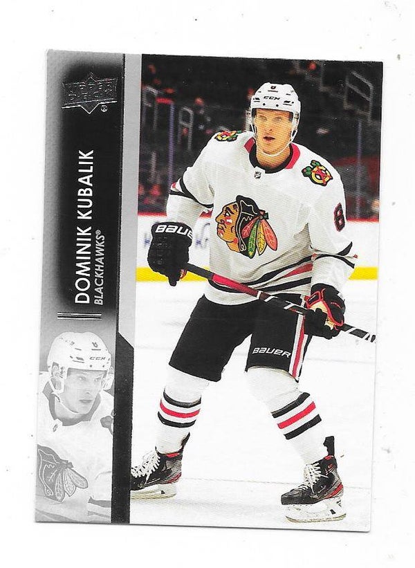 2022-23 Upper Deck Ice Hockey Card  #41 Dominik Kubalik , Chicago Blackhawks