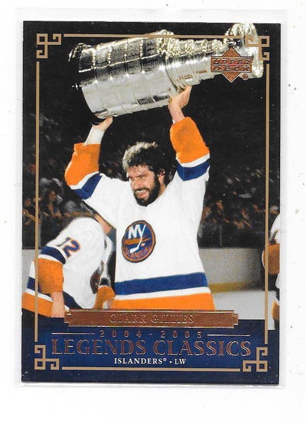 2004-05 Upper Deck Legends Classics #13 Clark Gillies , New York Islanders