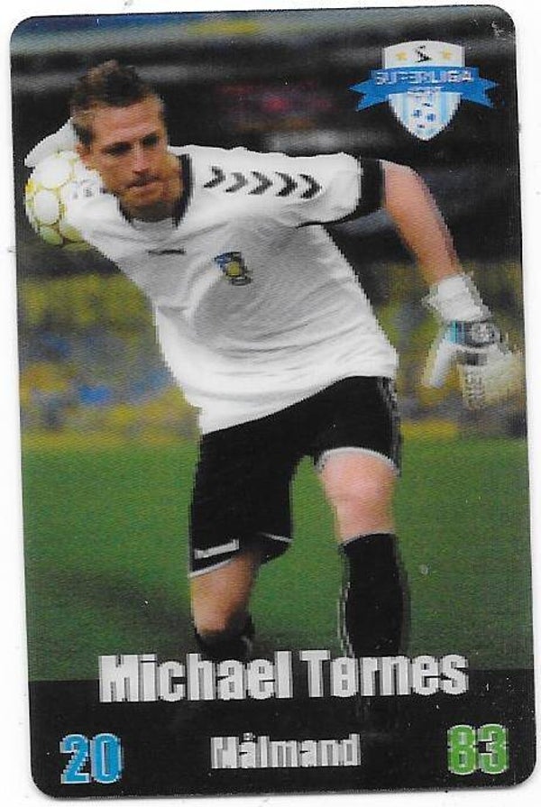2012-13 Danish Kulma Superliga Kort Football card # Michael Tørnes , Brøndby IF