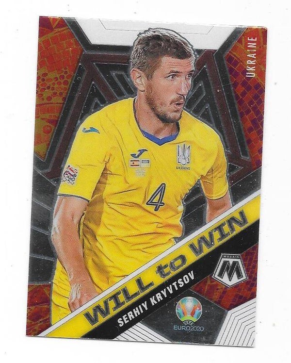 2021 Panini Mosaic UEFA EURO 2020 #23 Serhiy Kryvtsov  Ukraine