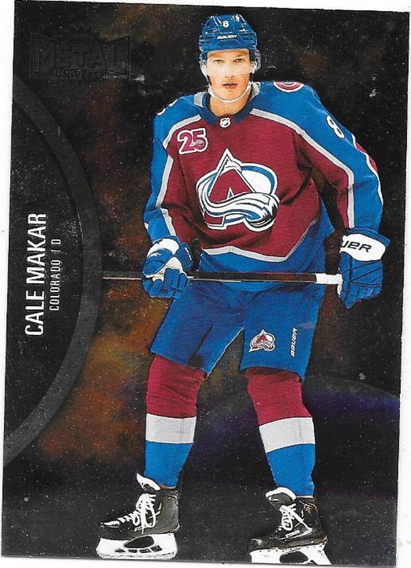 2021-22 SkyBox Metal Universe #45 Cale Makar , Colorado Avalanche