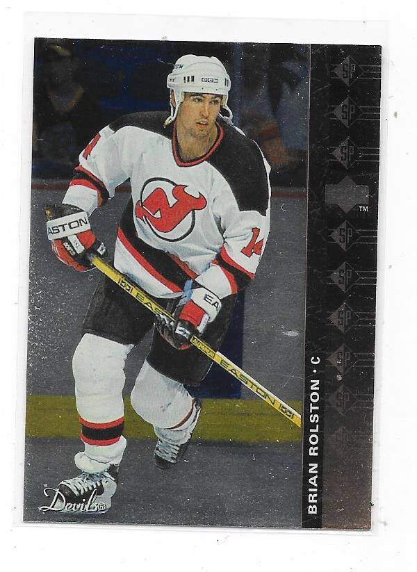1994-95 Upper Deck SP Inserts NHL Ice Hockey Card #136 Brian Rolston , New Jersey Devils