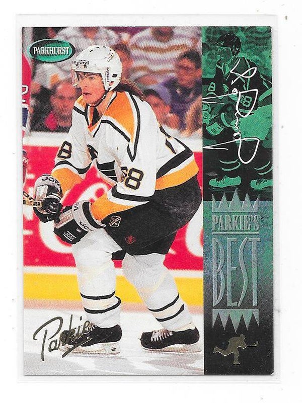 1994-95 Parkhurst GOLD NHL Ice Hockey Card #314 Jaromir Jagr , Pittsburgh Penguins