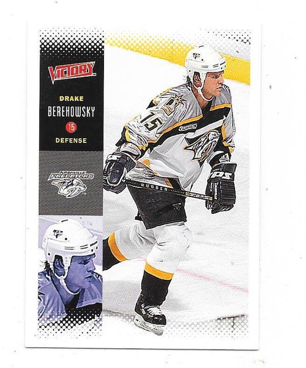 1999-00 Upper Deck Victory #133 Drake Berehowsky , Nashville Predators