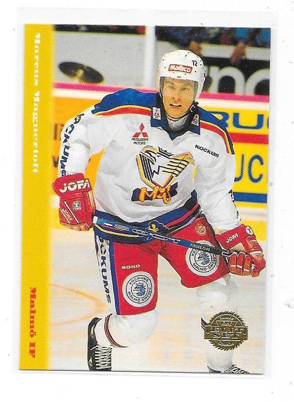 1994-95 Swedish LEAF SHL  #237 Marcus Magnertoft Malmö Redhawks