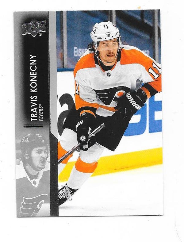 2021-22 Upper Deck NHL Ice Hockey Card #137 Travis Konecny , Philadelphia Flyers