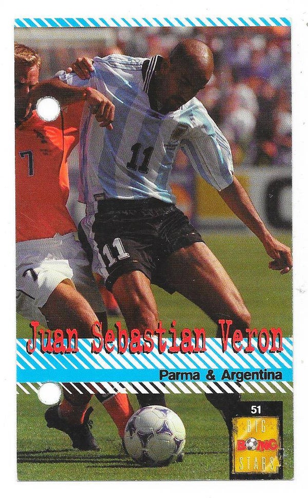 1998-99 Norwegian Boing #51 Juan Sebastian Veron  Parma , Argentina