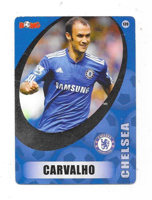2009-10 Swedish Boing Football Card #139 Ricardo Carvalho , Chelsea & Portugal