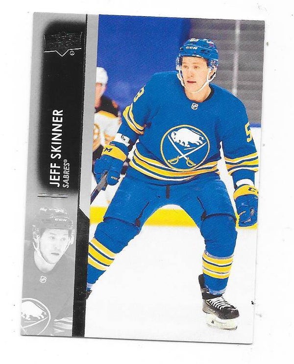 2021-22 Upper Deck NHL Ice Hockey Card #24 Jeff Skinner , Buffalo Sabres