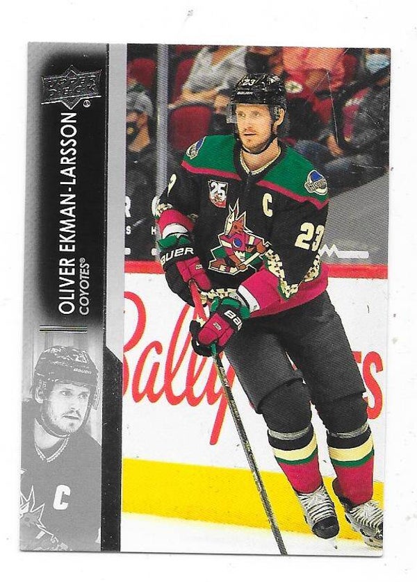 2021-22 Upper Deck NHL Ice Hockey Card #9 Oliver Ekman-Larsson , Arizona Coyotes