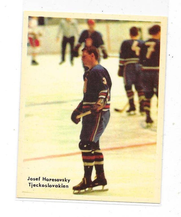 1970-71 Swedish Cumulus Mästar Serie # Josef Horesovsky , Czechoslovakia & Dukla Jihlava