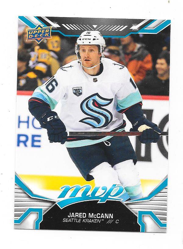 2022-23 Upper Deck MVP NHL Ice Hockey Cards #209 Jared McCann , Seattle Kraken