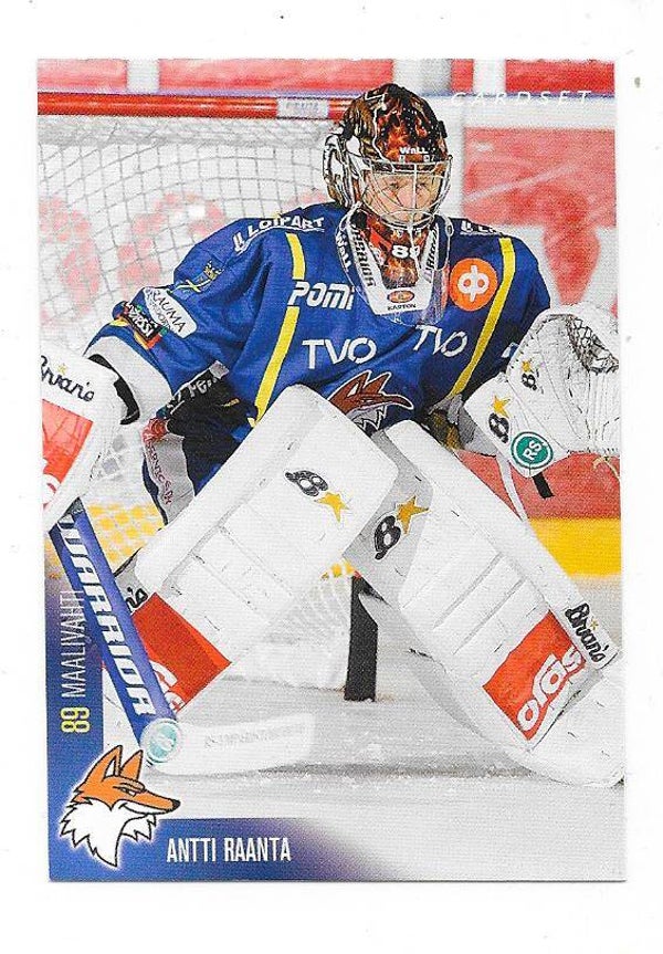 2010-11 Finnish Cardset #97 Antti Raanta  Lukko , Carolina Hurricanes