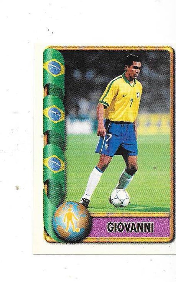 1998-99 Navarrete FIFA WC France 98 Sticker #106 GIOVANNI , Brasil