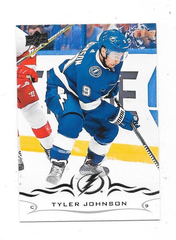 2018-19 Upper Deck NHL Ice Hockey Card  #414 Tyler Johnson , Tampa Bay Lightning