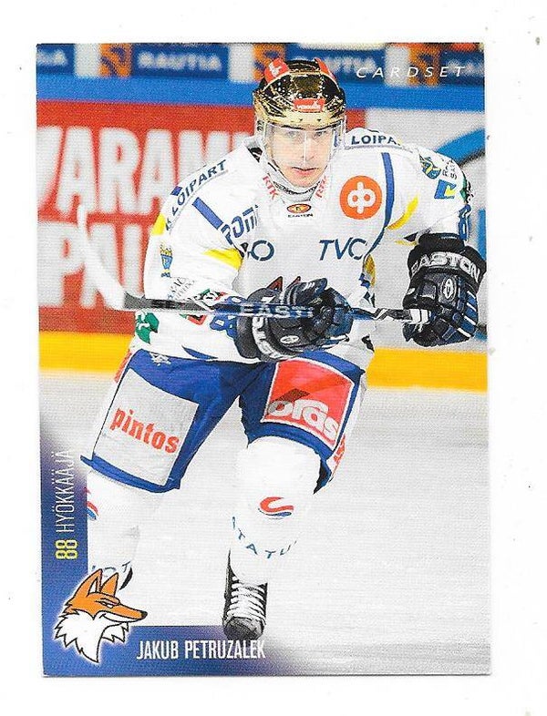 2010-11 Finnish Cardset #106 Jakub Petruzalek  Lukko , HC Litvinov