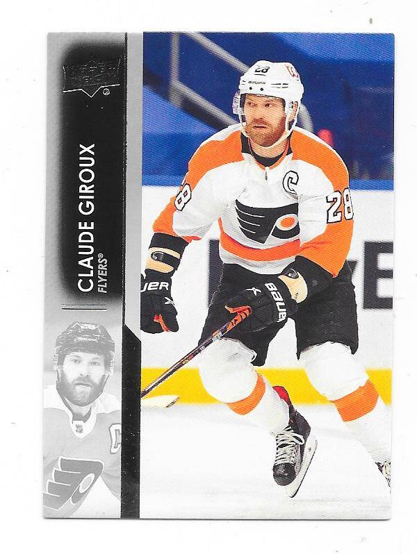 2021-22 Upper Deck NHL Ice Hockey Card #134 Claude Giroux , Philadelphia Flyers