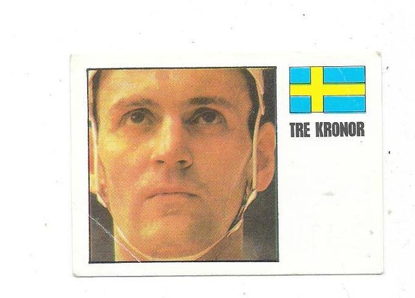 1970-71 Swedish Williams Hockey Card #291 Ulf Sterner , Sweden & New York Rangers
