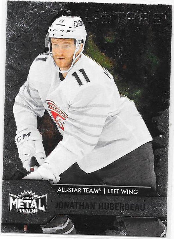 2020-21 Skybox Metal Universe All-Stars #189 Jonathan Huberdeau , Florida Panthers