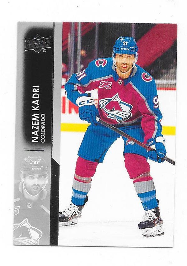 2022-23 Upper Deck Ice Hockey Card #48 Nazem Kadri , Colorado Avalanche