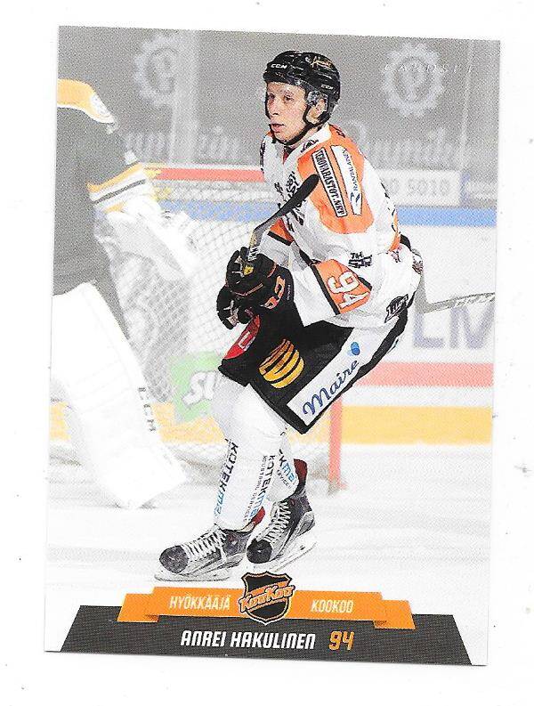 2017-18 Finnish Cardset #84 Anrei Hakulinen  KooKoo , Augsburger Panther